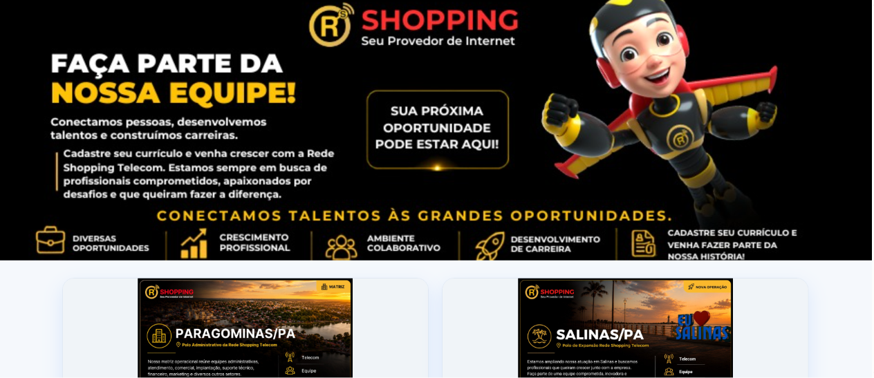 Página de captura de cúrriculos